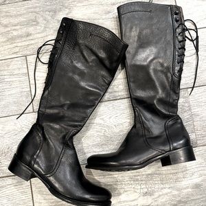 🖤NWT! Ron White “ Black Boots with back lace !